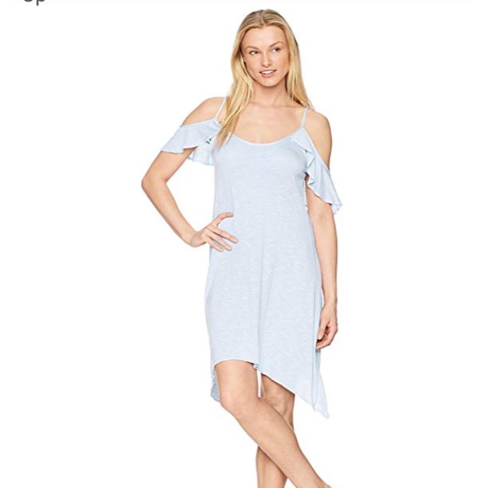Lucky Brand attitude cold shoulder open back dress
